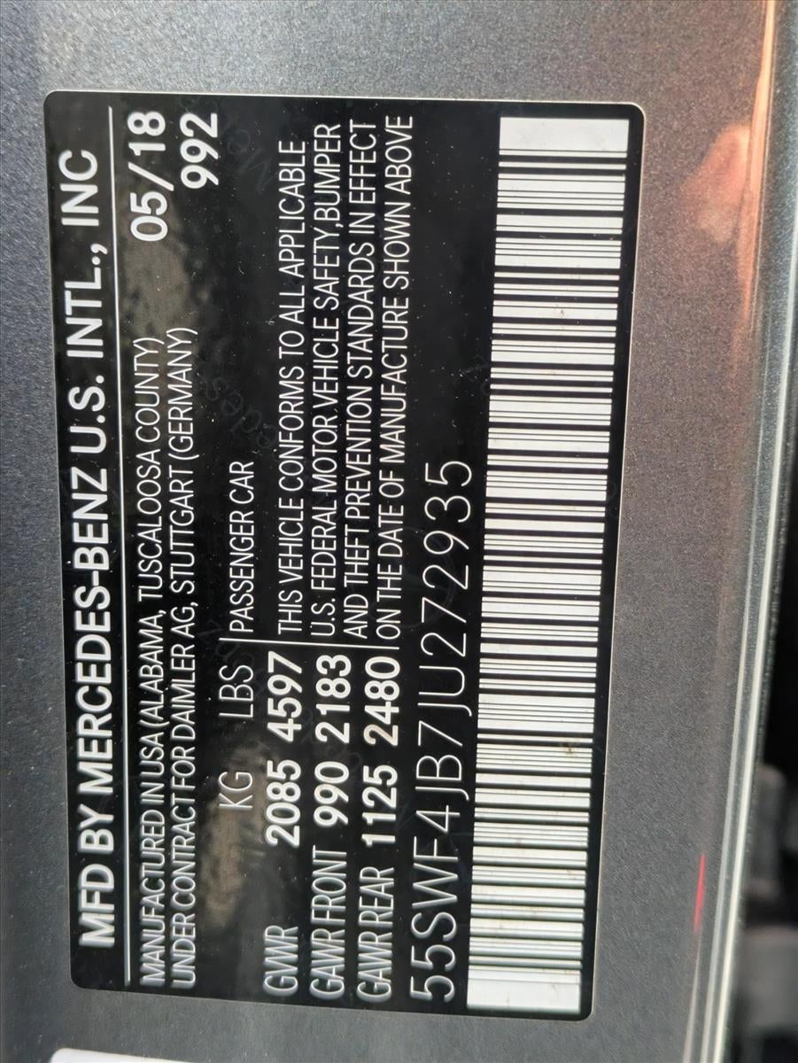 2018 Mercedes-Benz C-Class C 300 Sedan