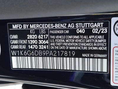 2023 Mercedes-Benz S-Class S 500 4MATIC® Sedan