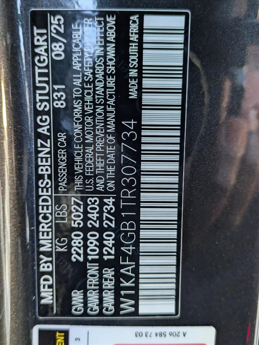 2026 Mercedes-Benz C-Class C 300 Sedan