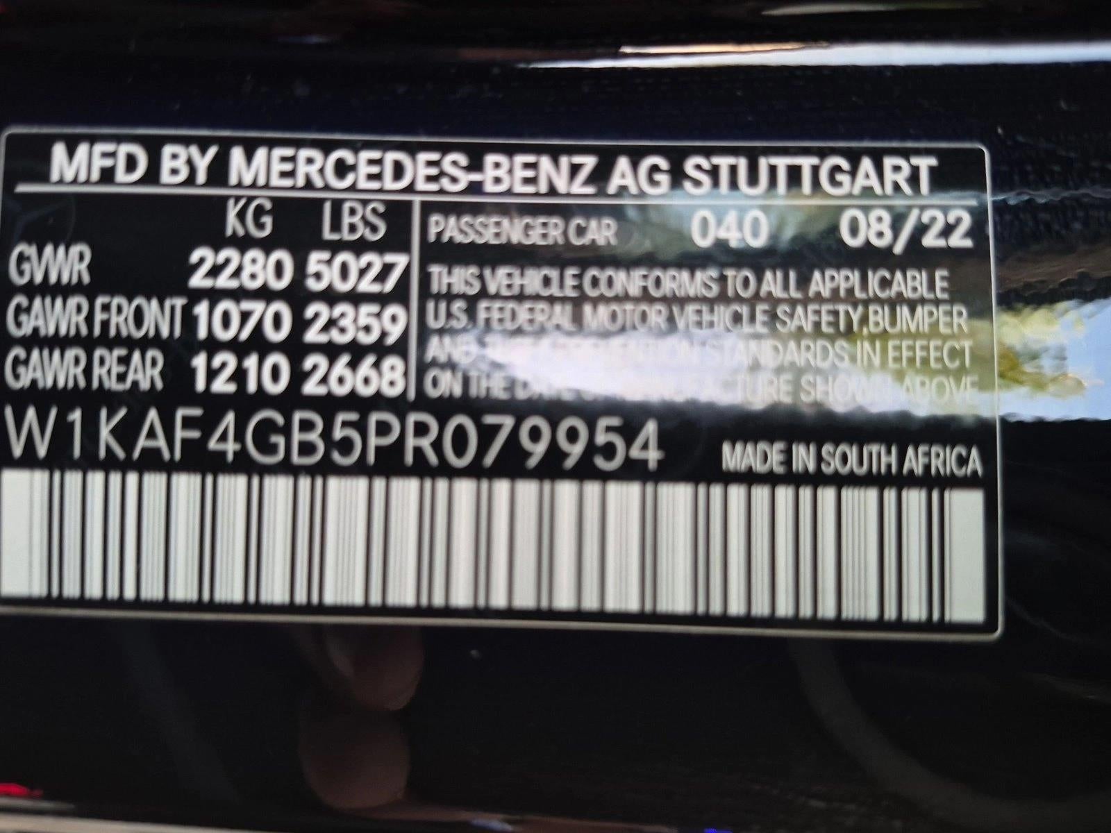 2023 Mercedes-Benz C-Class C 300 Sedan