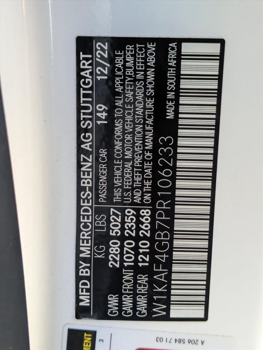 2023 Mercedes-Benz C-Class C 300 Sedan