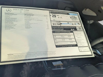 2026 Mercedes-Benz C-Class C 300 Sedan