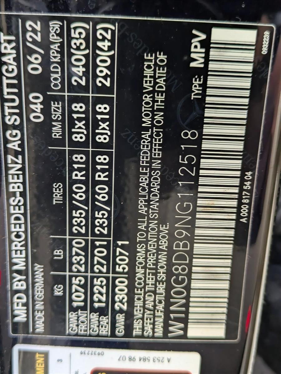 2022 Mercedes-Benz GLC GLC 300 SUV