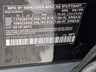 2025 Mercedes-Benz GLB GLB 250 SUV