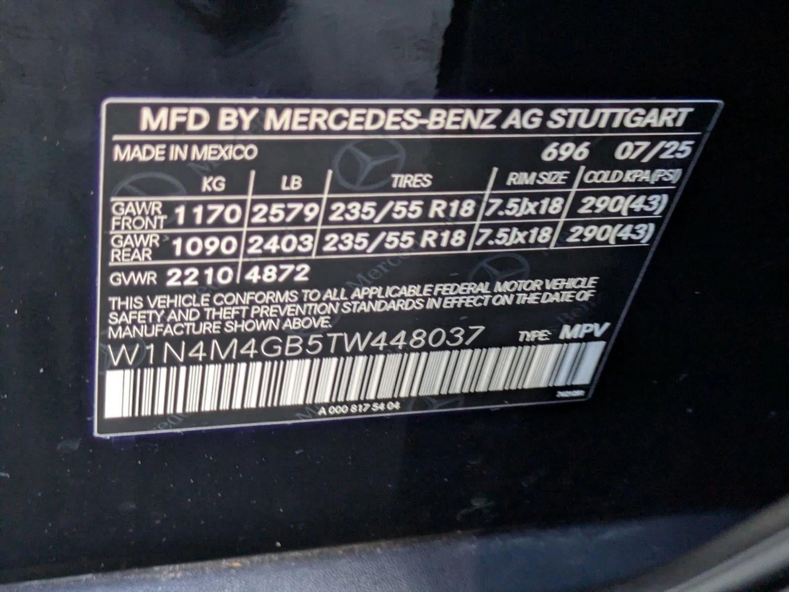 2026 Mercedes-Benz GLB GLB 250 SUV