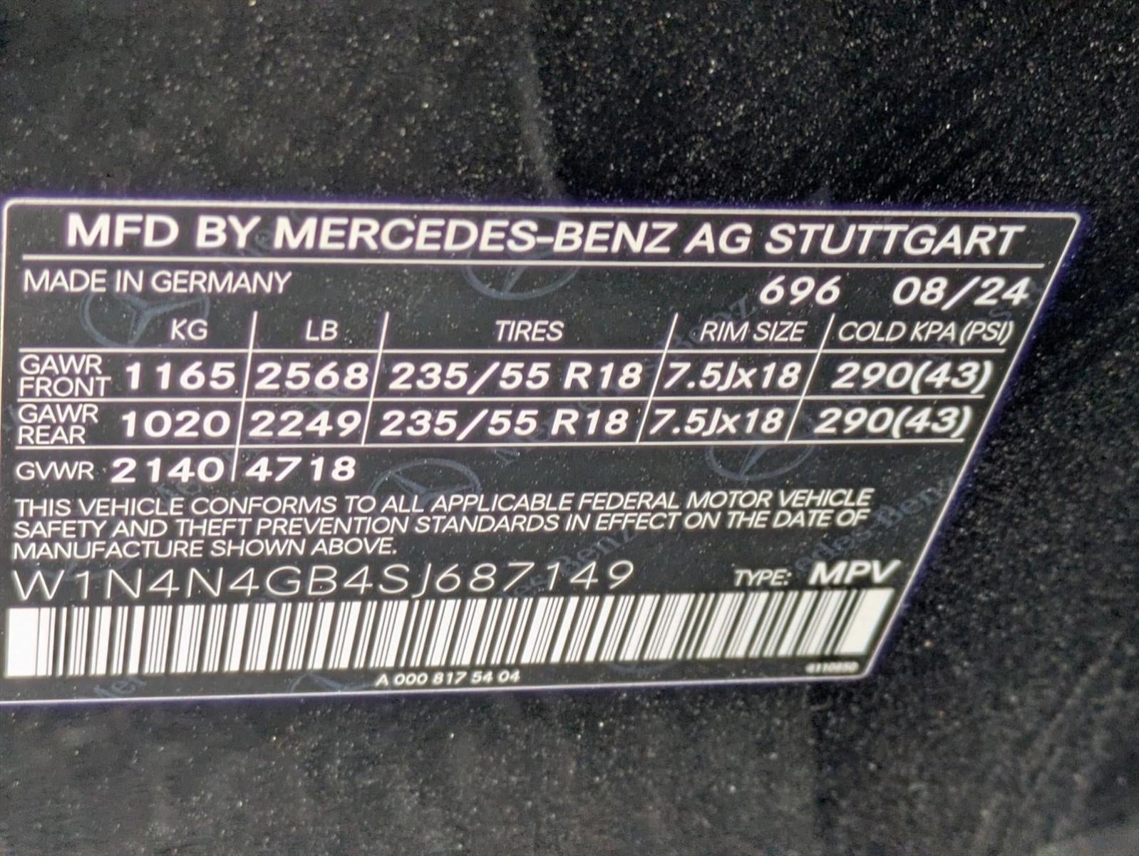 2025 Mercedes-Benz GLA GLA 250 SUV