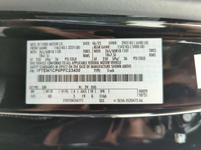 2023 Ford F-150 LARIAT 2WD SuperCrew 5.5' Box