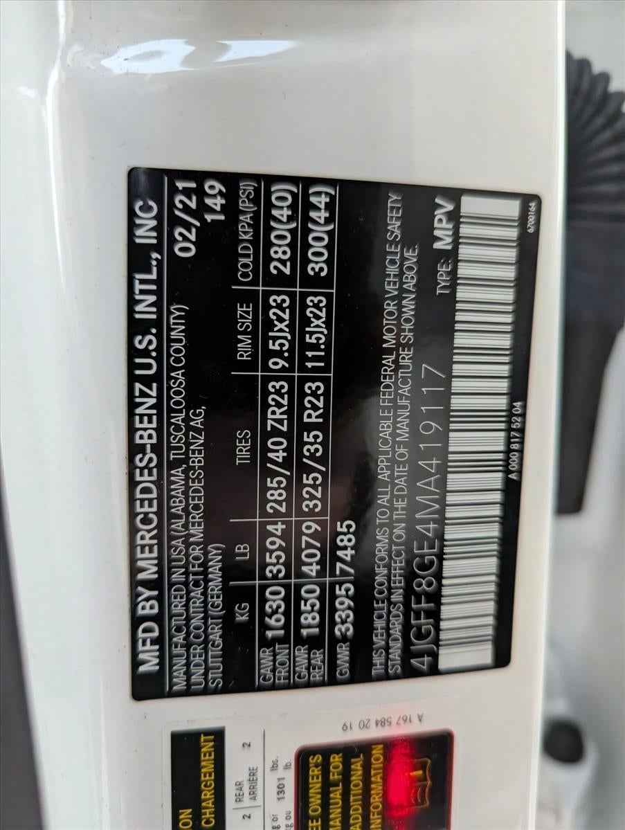 2021 Mercedes-Benz GLS GLS 580 4MATIC® SUV