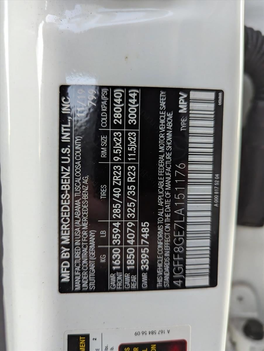 2020 Mercedes-Benz GLS GLS 580 4MATIC® SUV