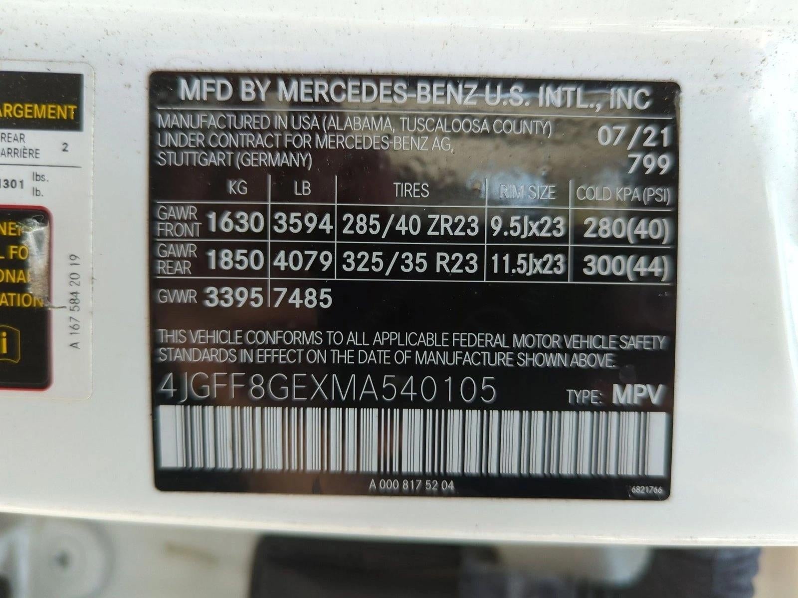 2021 Mercedes-Benz GLS GLS 580 4MATIC® SUV