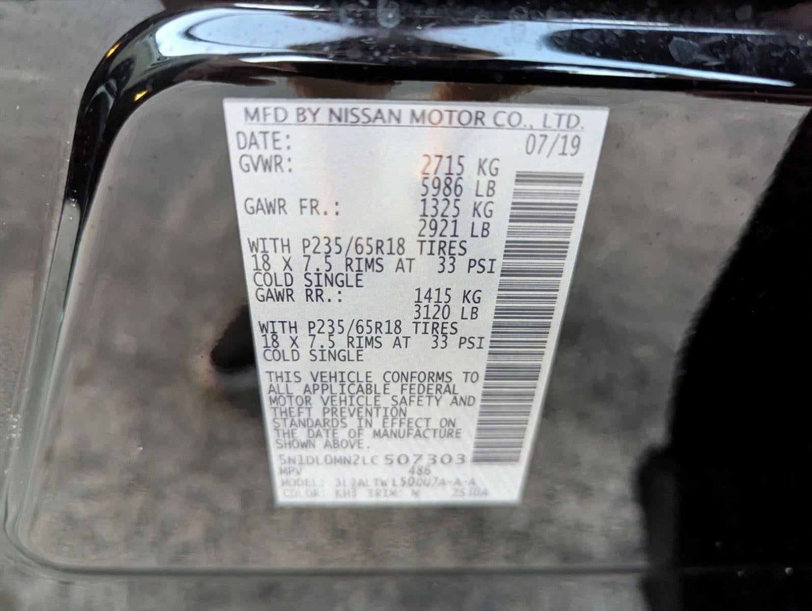 2020 INFINITI QX60 LUXE FWD