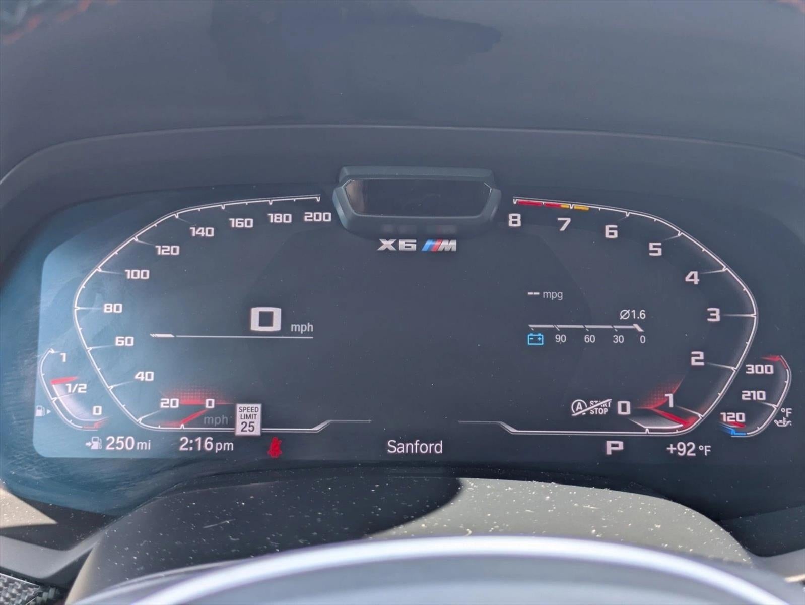 2021 BMW X6 M X6 M Sports Activity Coupe