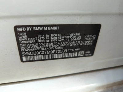 2021 BMW X5 M X5 M Sports Activity Vehicle