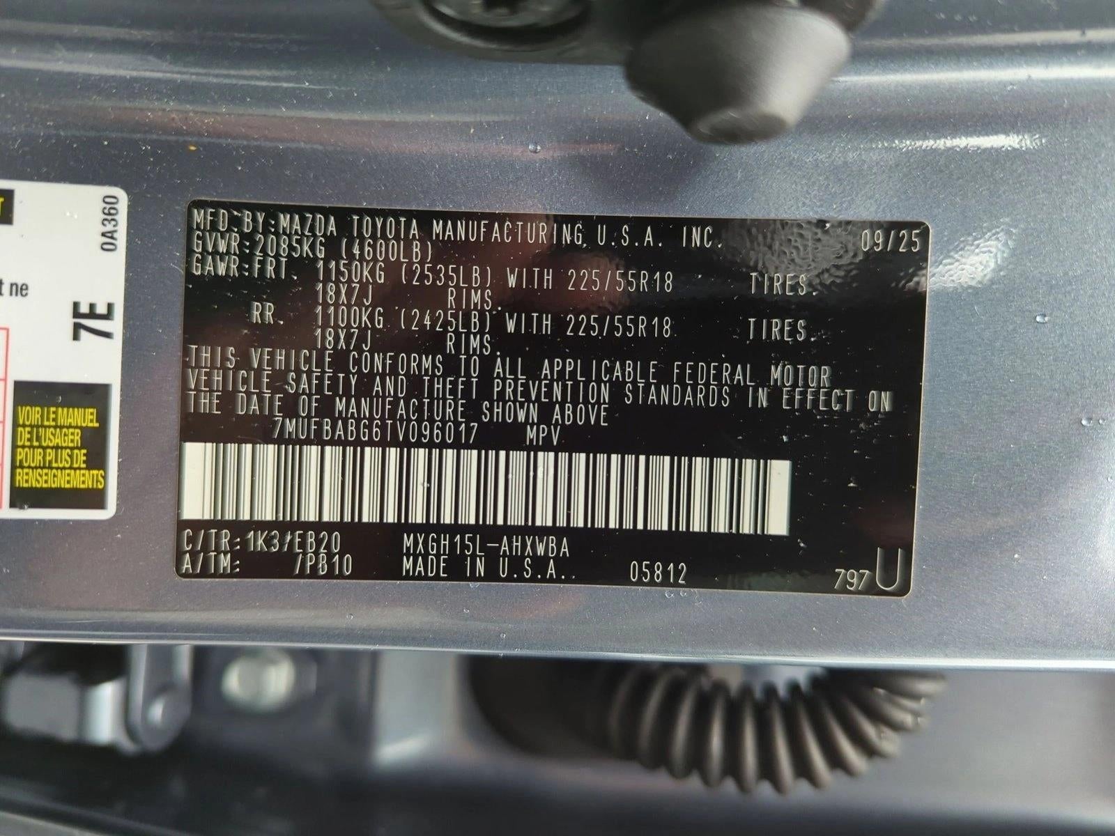 2026 Toyota Corolla Cross Hybrid XSE 4WD (Natl)