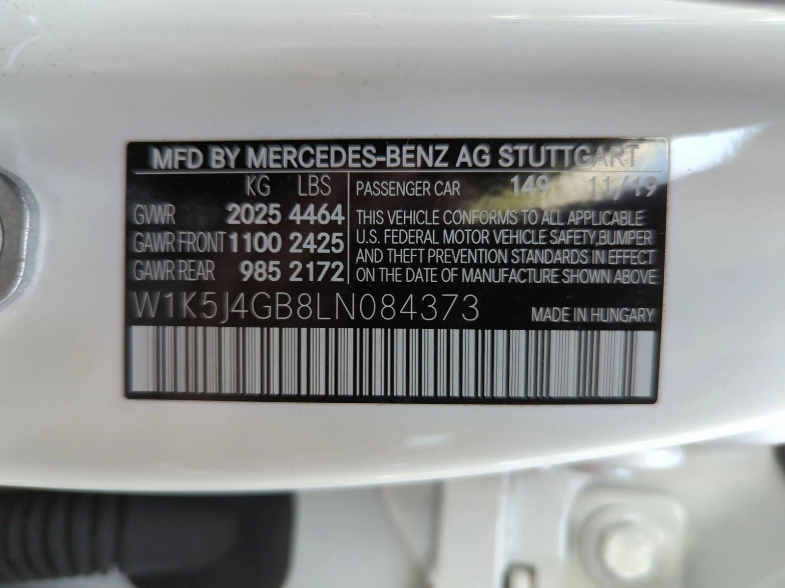 2020 Mercedes-Benz CLA CLA 250 Coupe