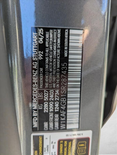 2025 Mercedes-Benz C-Class C 300 Sedan