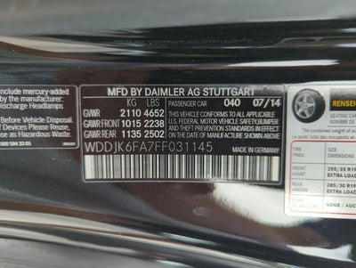 2015 Mercedes-Benz SL-Class SL 400