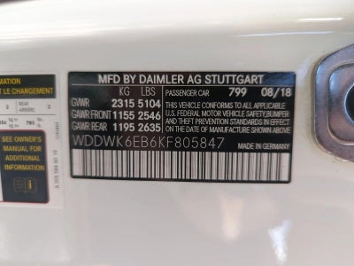 2019 Mercedes-Benz C-Class AMG® C 43 4MATIC® Cabriolet