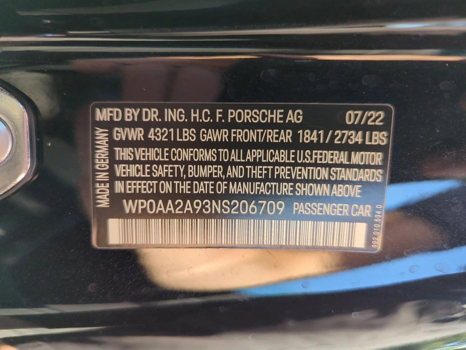 2022 Porsche 911 Carrera Coupe