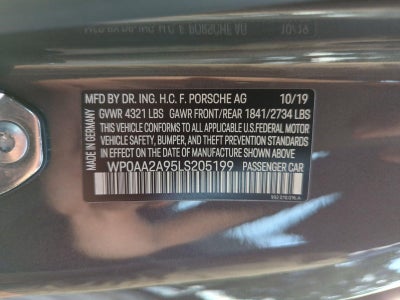 2020 Porsche 911 Carrera Coupe