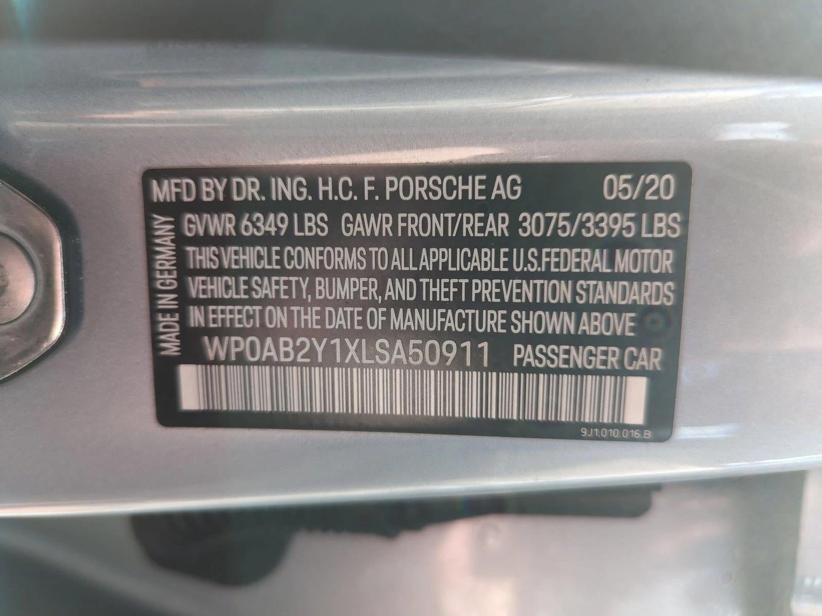 2020 Porsche Taycan 4S Sedan