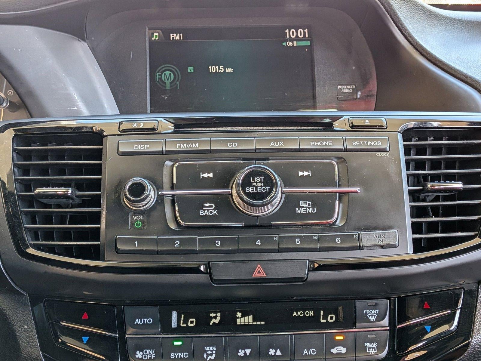 2017 Honda Accord Sedan Sport CVT PZEV