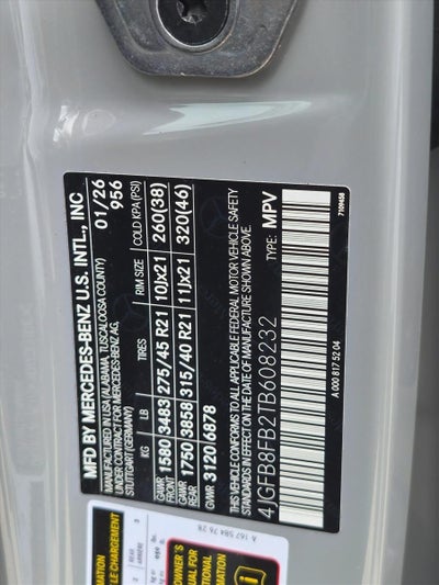 2026 Mercedes-Benz GLE GLE 580 4MATIC® SUV