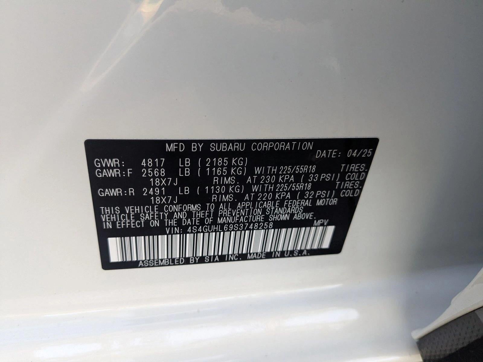 2025 Subaru Crosstrek Limited AWD