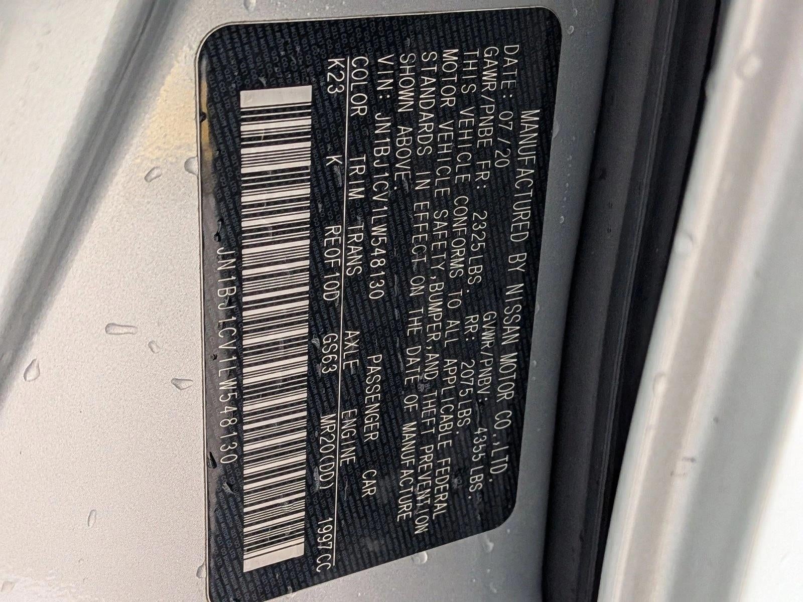 2020 Nissan Rogue Sport FWD SV