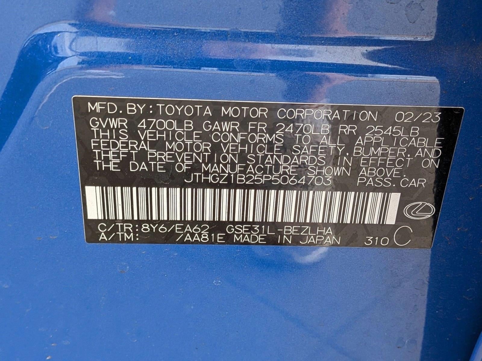 2023 Lexus IS 350 F SPORT RWD