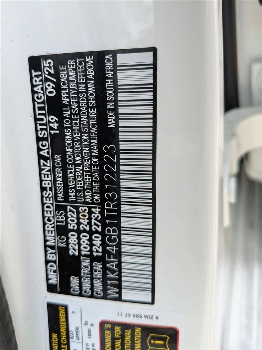 2026 Mercedes-Benz C-Class C 300 Sedan