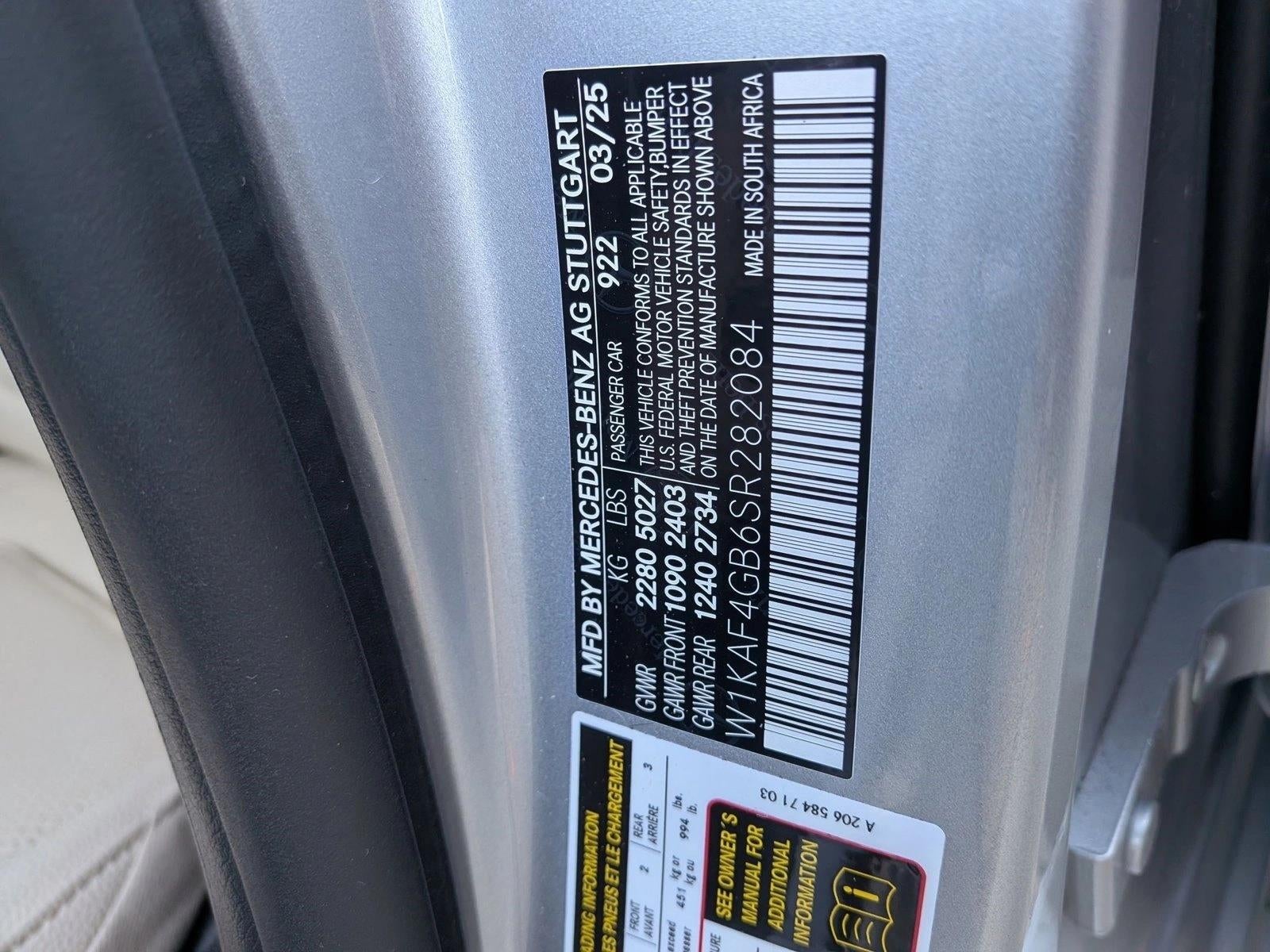 2025 Mercedes-Benz C-Class C 300 Sedan