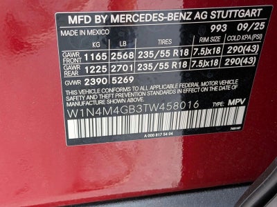 2026 Mercedes-Benz GLB GLB 250 SUV