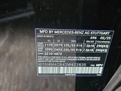 2025 Mercedes-Benz GLB GLB 250 SUV