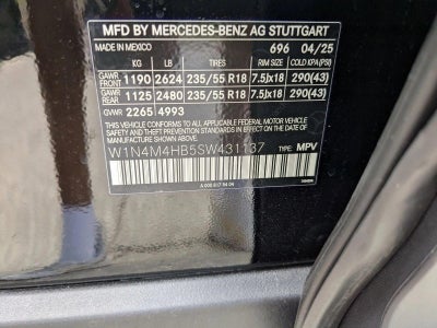 2025 Mercedes-Benz GLB GLB 250 4MATIC® SUV