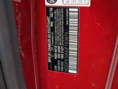 2018 Mercedes-Benz SLC SLC 300 Roadster