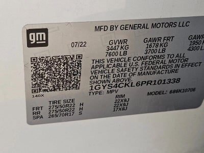 2023 Cadillac Escalade 4WD Premium Luxury