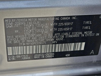 2023 Toyota RAV4 LE FWD (GS)