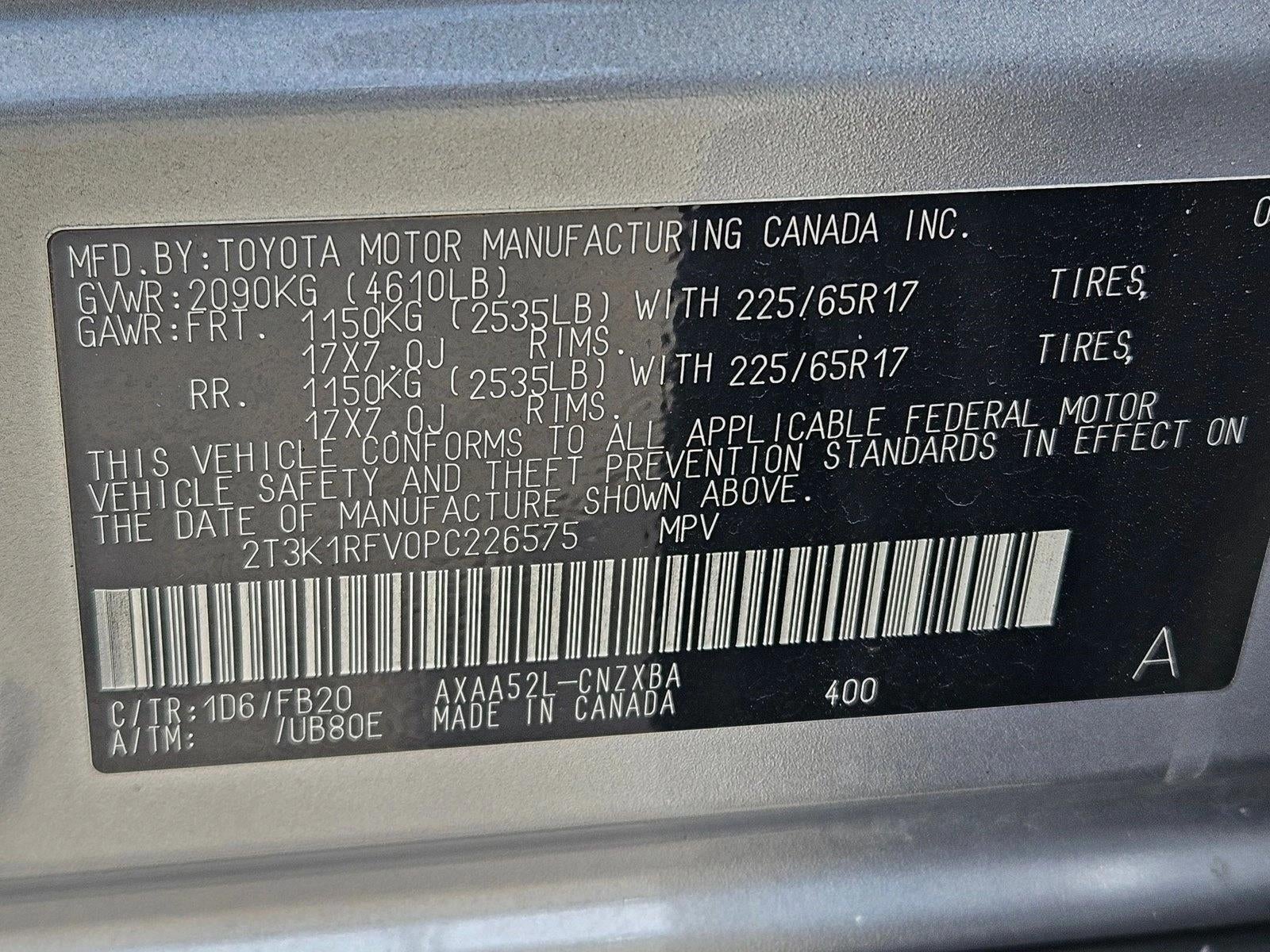 2023 Toyota RAV4 LE FWD (GS)