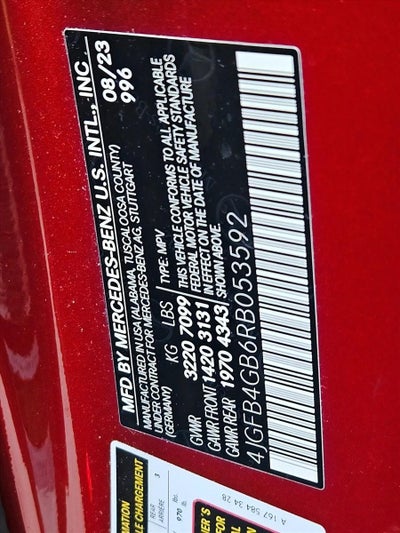 2024 Mercedes-Benz GLE GLE 450e Plug-In Hybrid 4MATIC® SUV