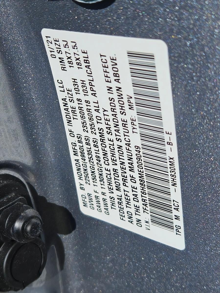 2021 Honda CR-V Hybrid EX-L AWD