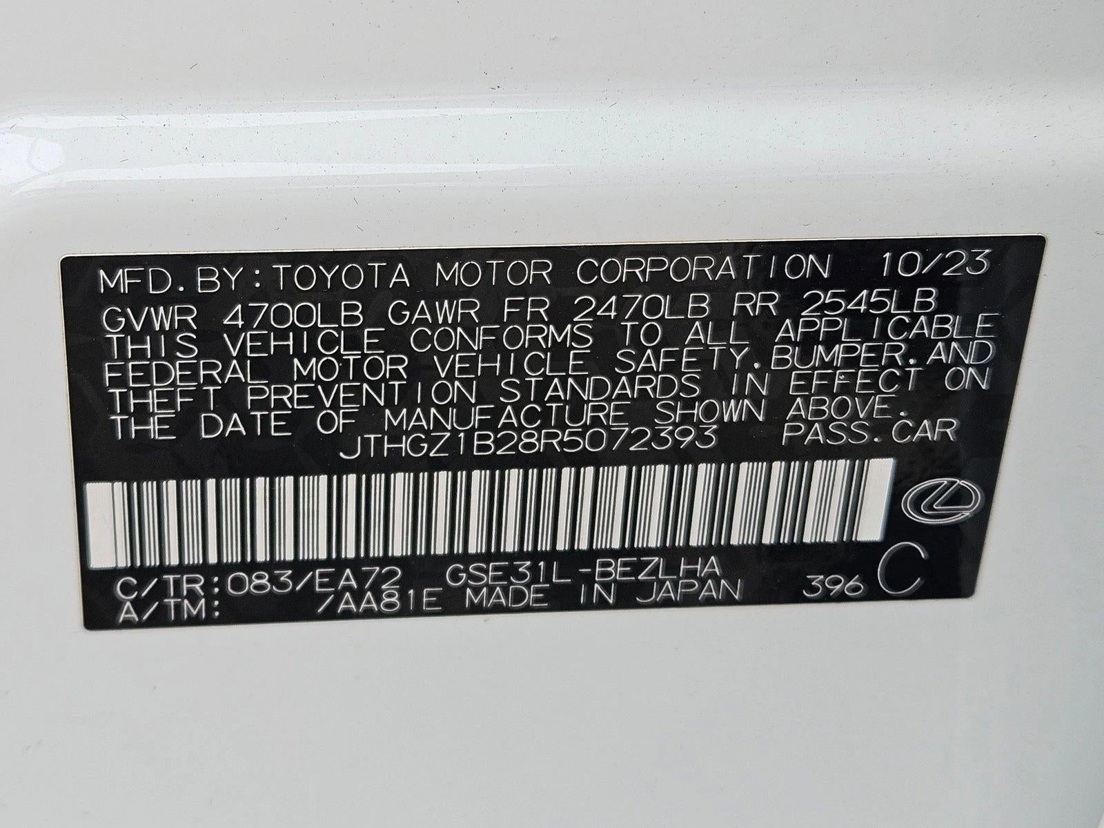 2024 Lexus IS 350 F SPORT RWD