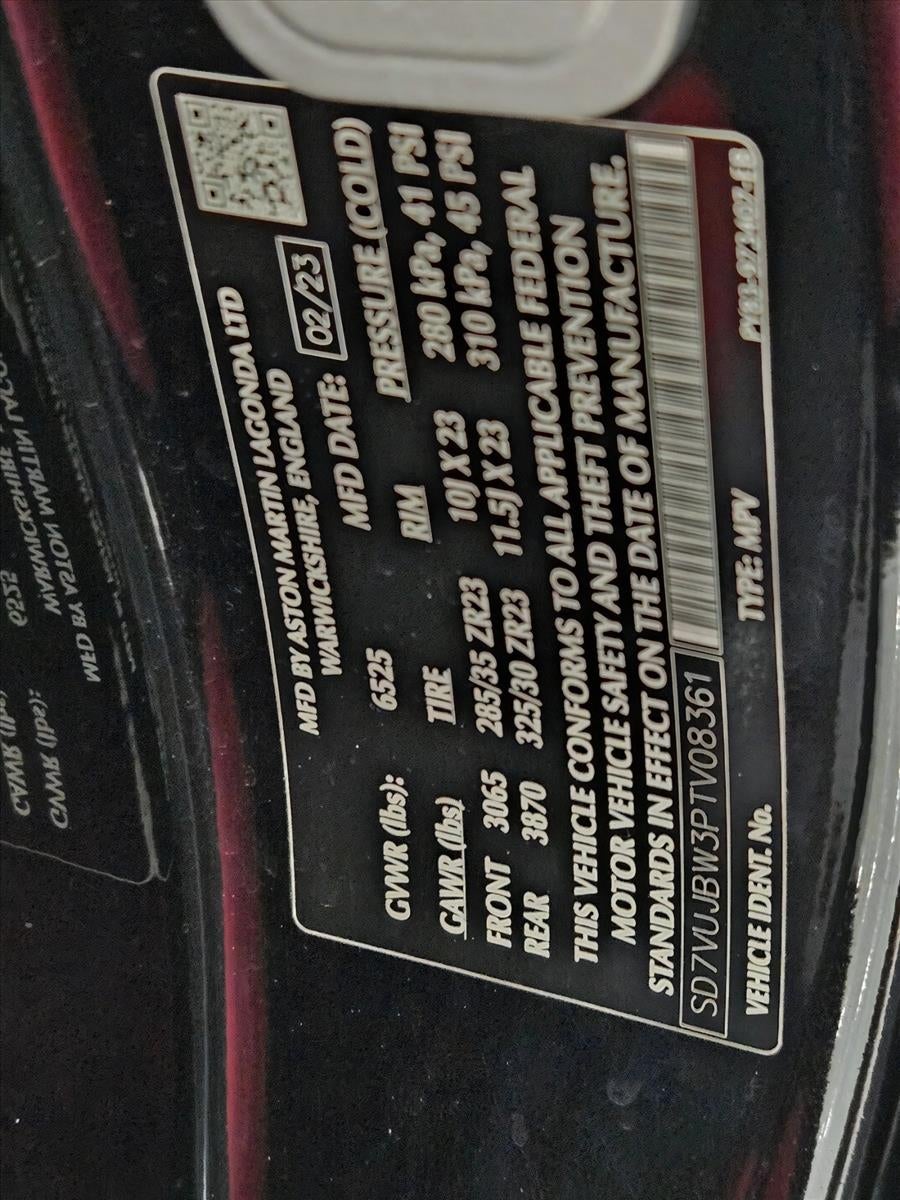 2023 Aston Martin DBX 707 AWD