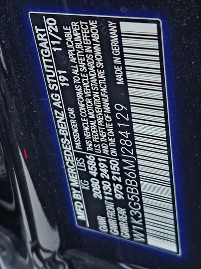 2021 Mercedes-Benz A-Class AMG® A 35 4MATIC® Sedan