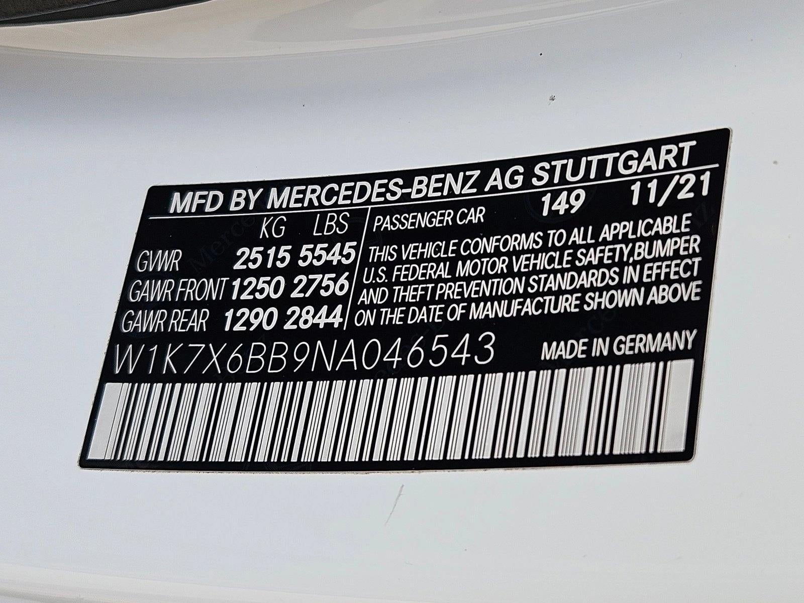 2022 Mercedes-Benz AMG® GT AMG® GT 53 4-Door Coupe