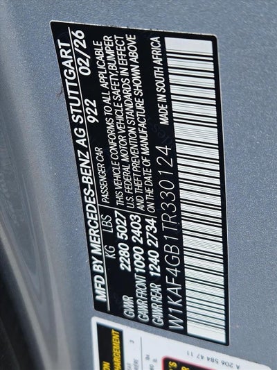 2026 Mercedes-Benz C-Class C 300 Sedan