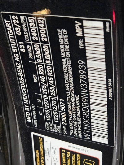 2022 Mercedes-Benz GLC GLC 300 SUV