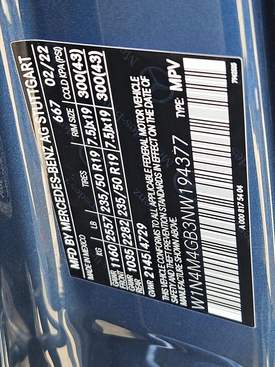 2022 Mercedes-Benz GLB GLB 250 SUV