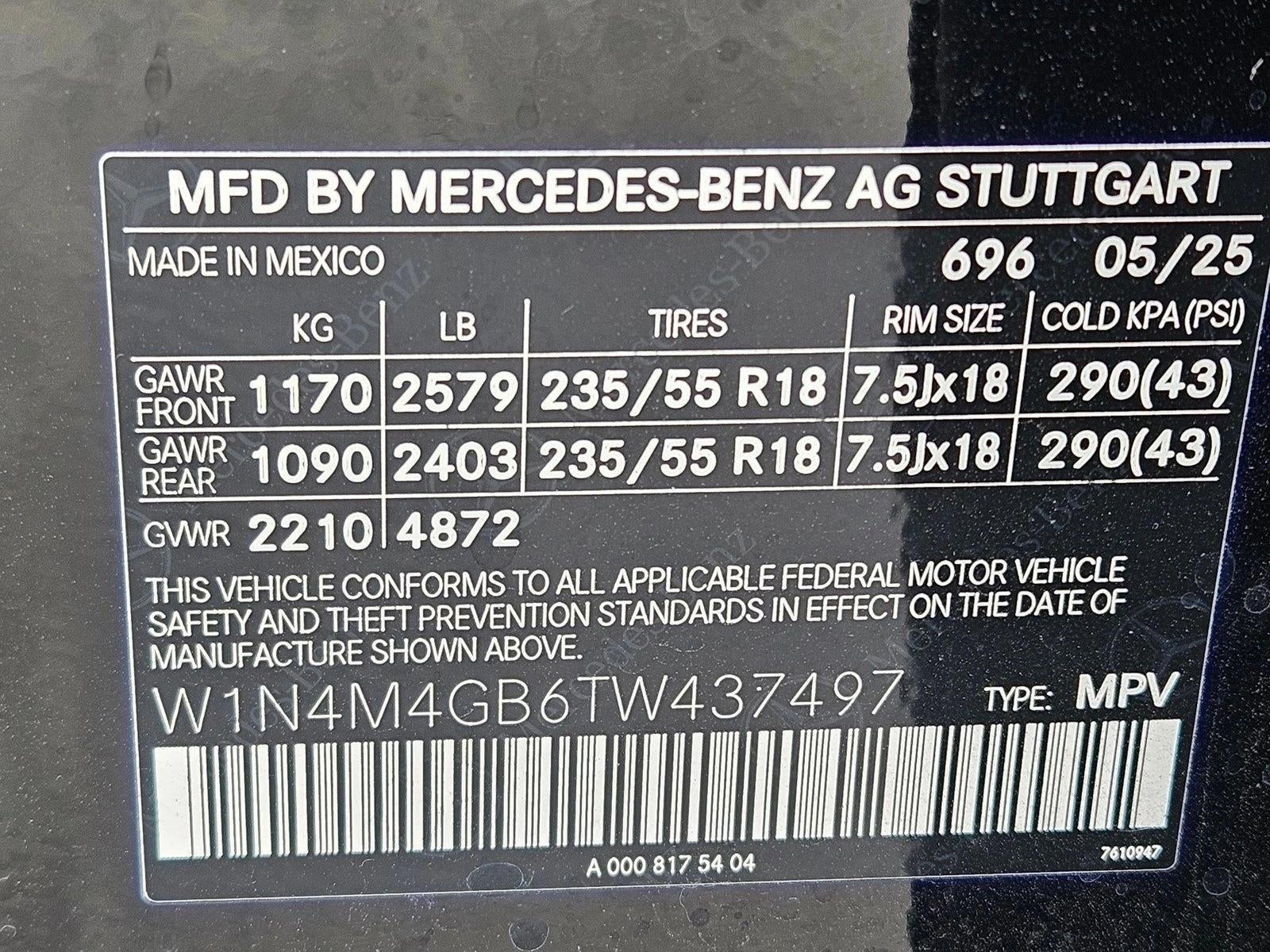 2026 Mercedes-Benz GLB GLB 250 SUV