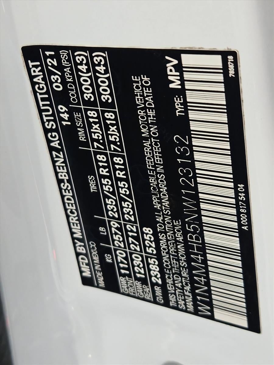 2022 Mercedes-Benz GLB GLB 250 4MATIC® SUV